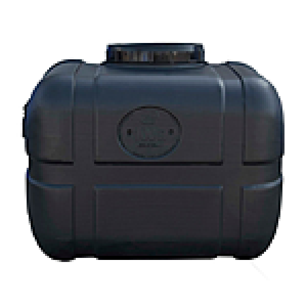 Бак не харчовий пластик чорний прямокутний 200л Арт.481297