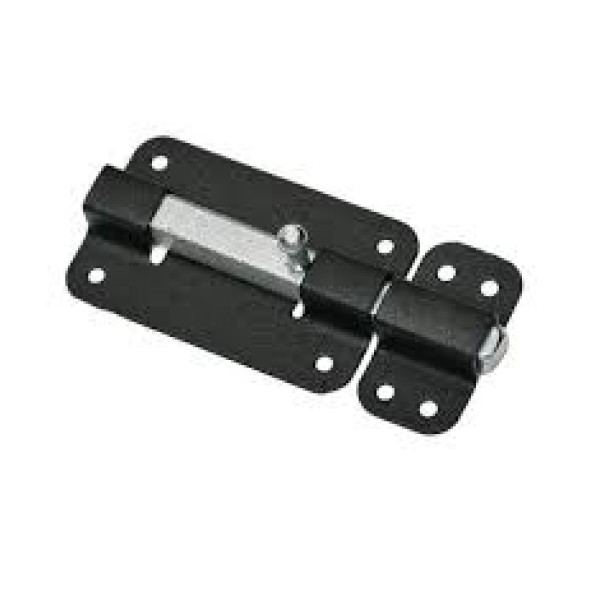 Засув Квадрат 10 сірий антик (100*50) Арт.ВМ-4214