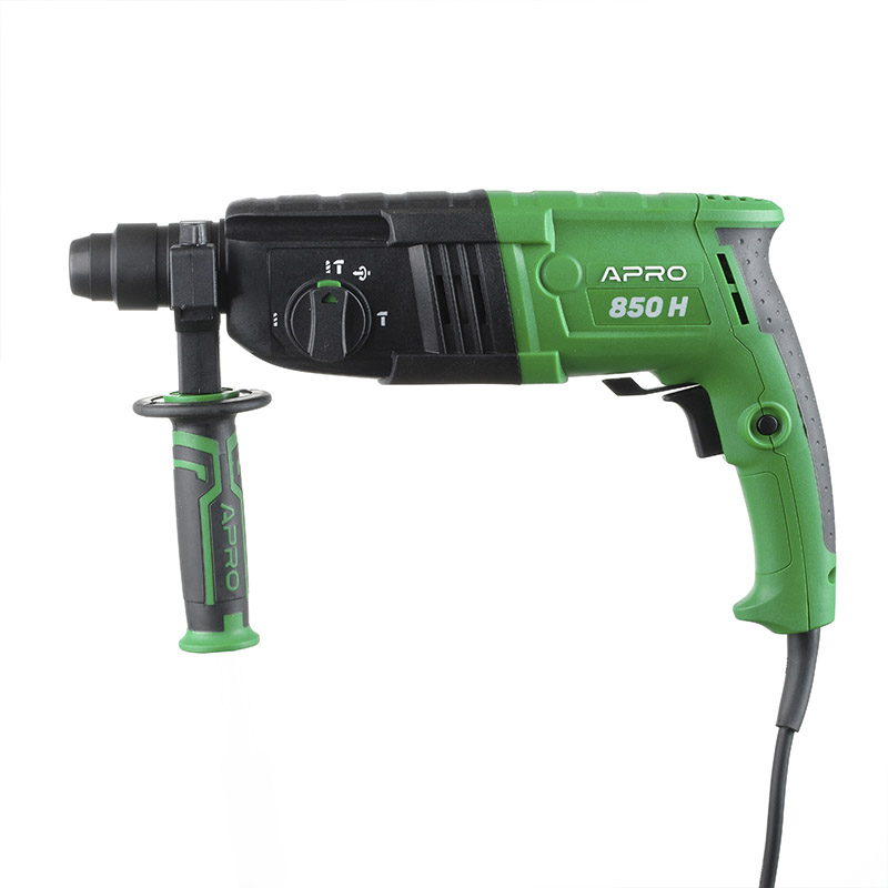 Перфоратор прямой APRO 2,8 Дж, 850В, SDS+, 850H, кейс Арт.896212