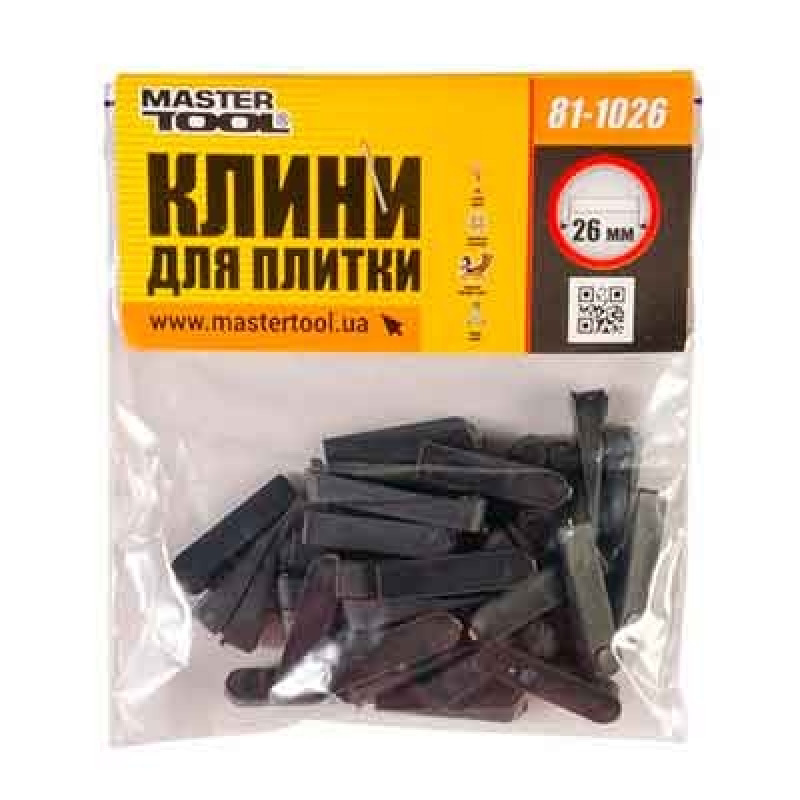 Клини для плитки MasterTool 25мм Арт.81-1026