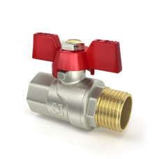 Кран кульовий PN40 НВ 3/4 RED  Raftec Арт.53676