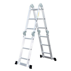 Драбина 4*4 (1,17 м), трансформер алюмінієва Кентавр Арт.44670