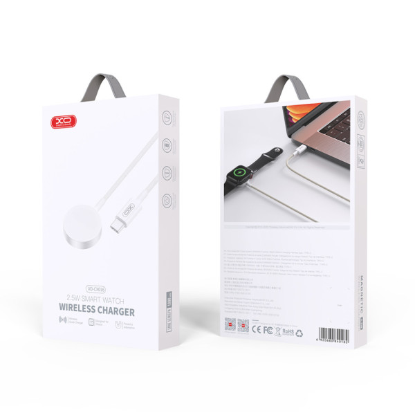 Беспроводное зарядное устройство для XO CX016 Metal Apple Watch Type-C Port 1m Арт.43488