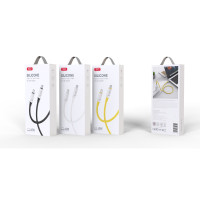Data Cable XO Type-C to Type-C NB-Q252B PD 60W Rubber 1m Швидка зарядка Арт.41498