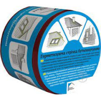 Кровельно-ущільнююча стрічка 100мм 3м червона Арт.4922