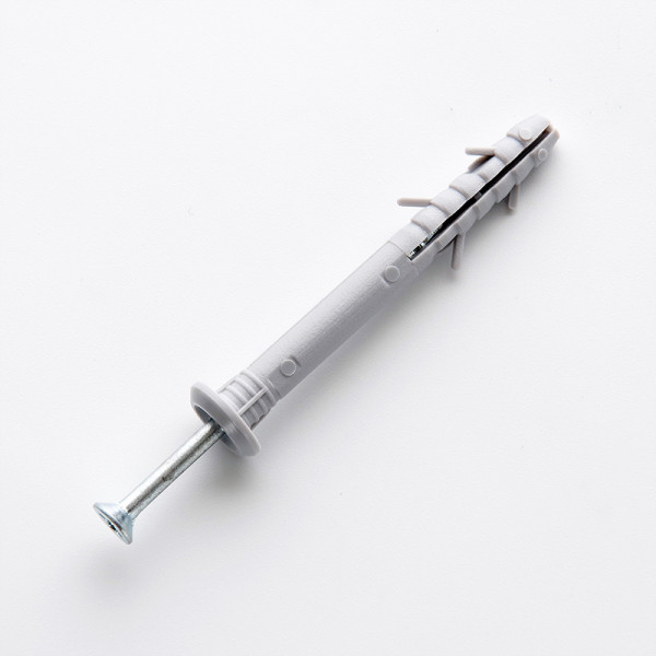 Дюбель быстрого монтажа с потайным шурупом (гриб) 6*80 блистер 15шт Арт.0113024002