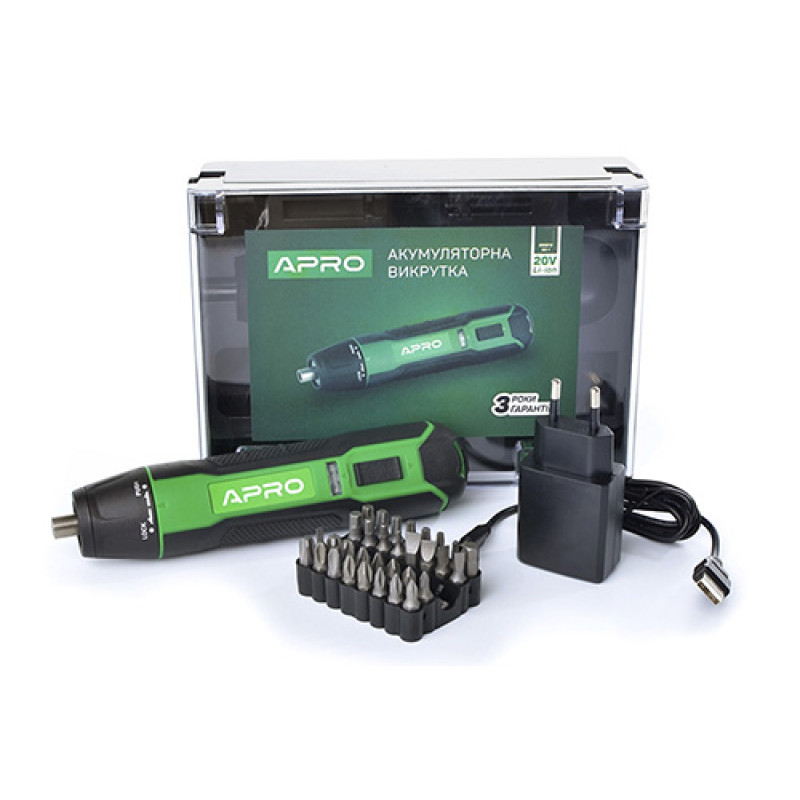 Викрутка акумуляторна APRO SD-1 Арт.895612