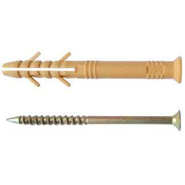 Дюбель 6х80 100шт гриб Арт.027-10