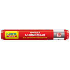 Фольга алюминиевая Бонус 10м Арт.4820048485272