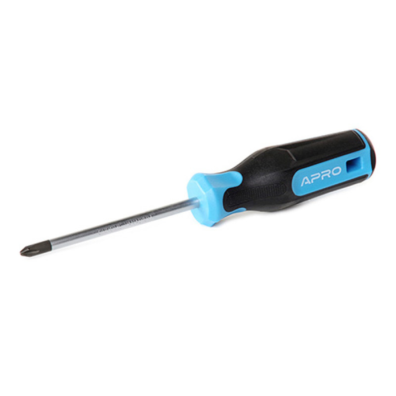 Викрутка хрестова CrV PH0x75мм (Phillips) APRO Арт.301636