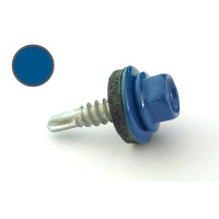 Саморез 4,8*19 по металлу (5005) синий Арт.005867