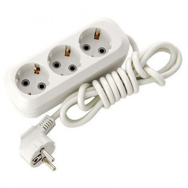 Подовжувач мережевий 3/3м 250в 10А Арт.04542