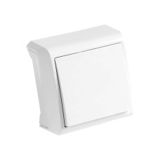 Вимикач 1кл накладний білий Viko Vera IP20 Арт.005262