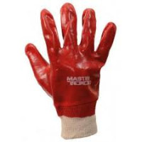 Перчатки с ПВХ покрытием р 10 (красные) Арт.481215