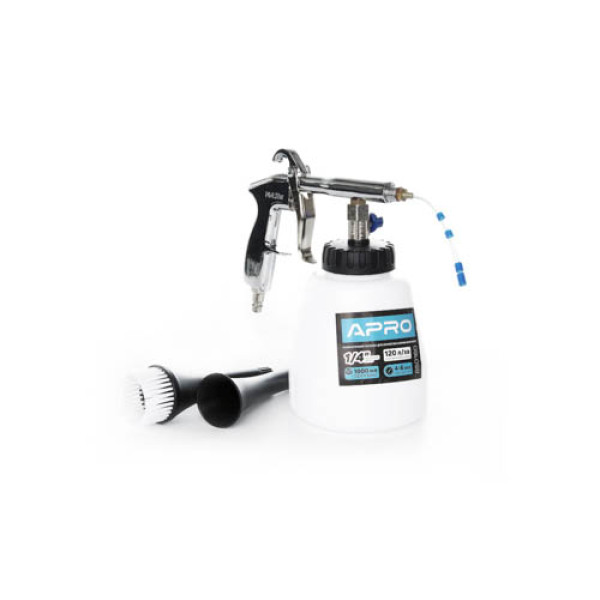 Пневмопистолет для химчистки салонов автомобилей 1000мл APRO Арт.850160