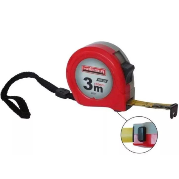 Рулетка вимірювальна 3мx16мм Haisser Арт.84370
