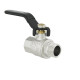 Кран кульовий DN15 ВЗ 1/2" Raftec ручка  BLACK Арт.50402