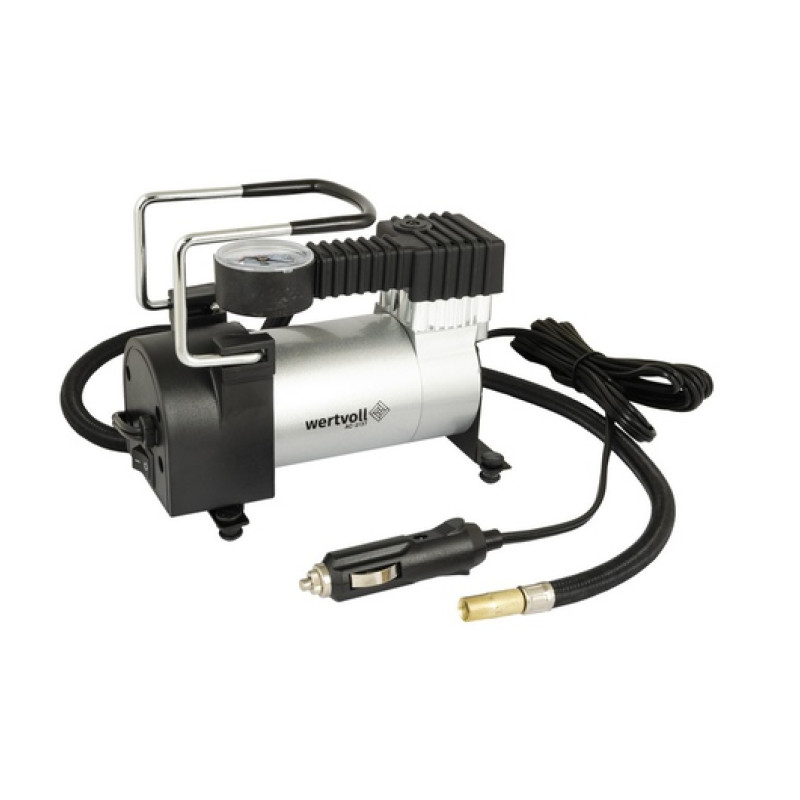 Компресор автомобільний WERTVOLL 12V 150PSI 8A 100 Вт 37л Арт.AC-2137