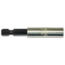 Тримач біт магнітний для викрутних насадок S2, 60мм MASTERTOOL Арт.40-0180