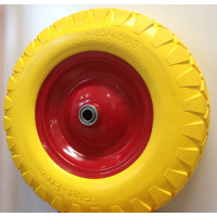 Колесо для тачки 400*8 поліуретанове Арт.550407