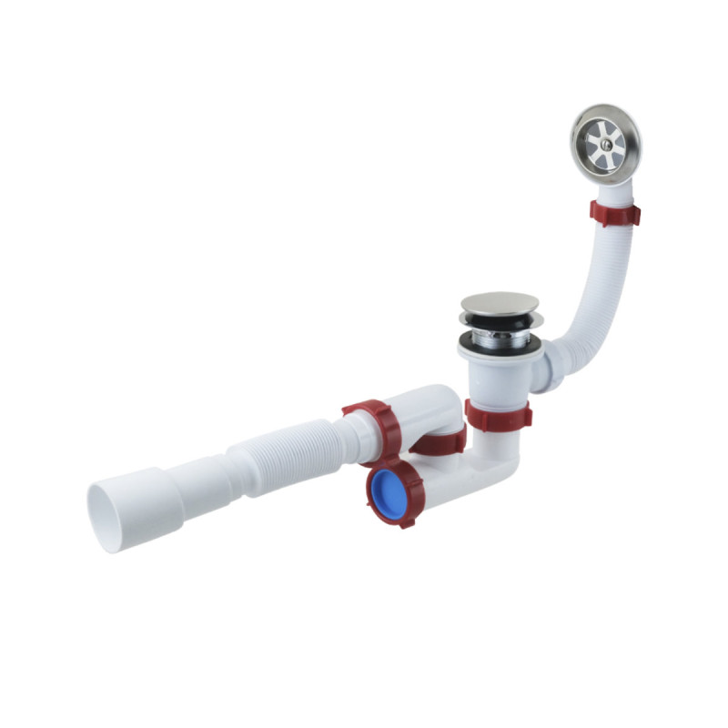 Сифон Для Ванни Click-Clack PM 40 SF 30 12 40х40х50 PolMark Арт.81074
