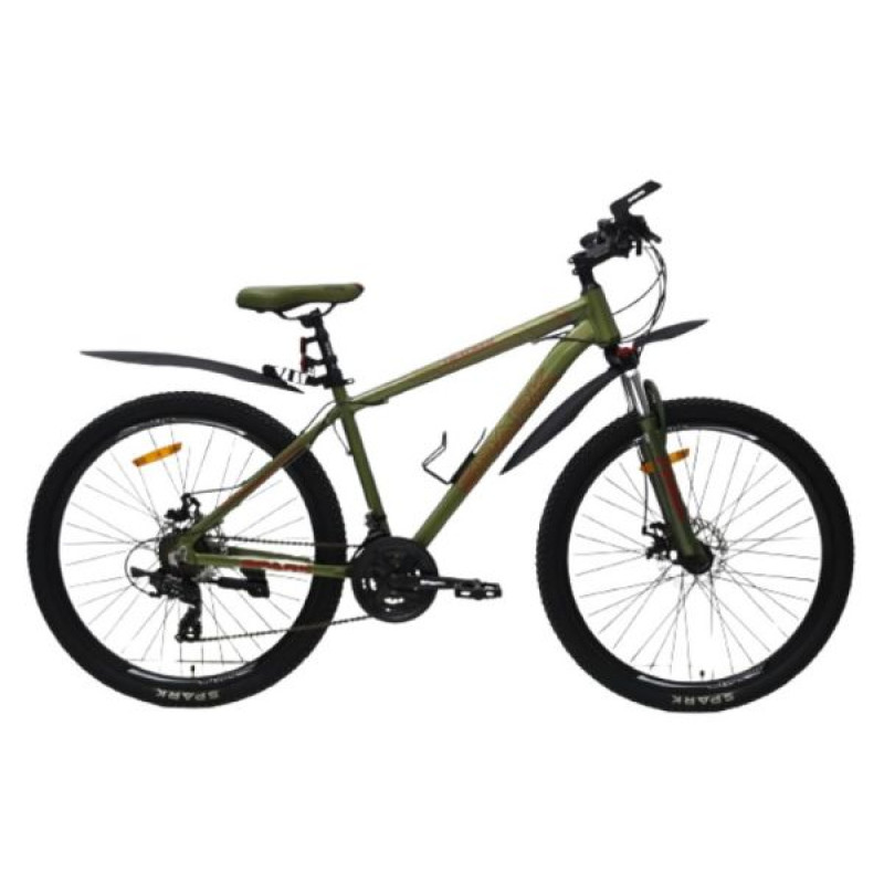 Велосипед SPARK TRACKER 27,5 Ал17 Ам Лок-Аут Диск Мілітарі Зелений Арт.197990