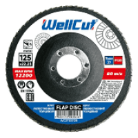 Круг пелюстковий торцевий 125*22,2 т27 WellCut №80