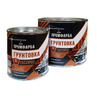 Грунтовка прискореного висихання красно-коричневий 2,5кг ПромФарба Арт.85223