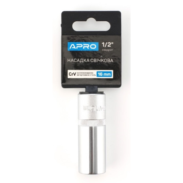 Насадка свічкова 1/2 16мм АПРО Арт.252733