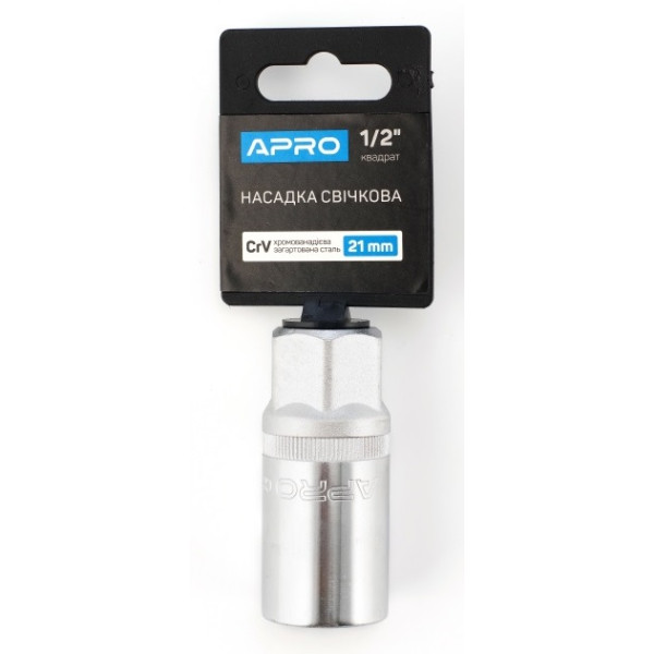 Насадка свічкова 1/2 21мм АПРО Арт.252734
