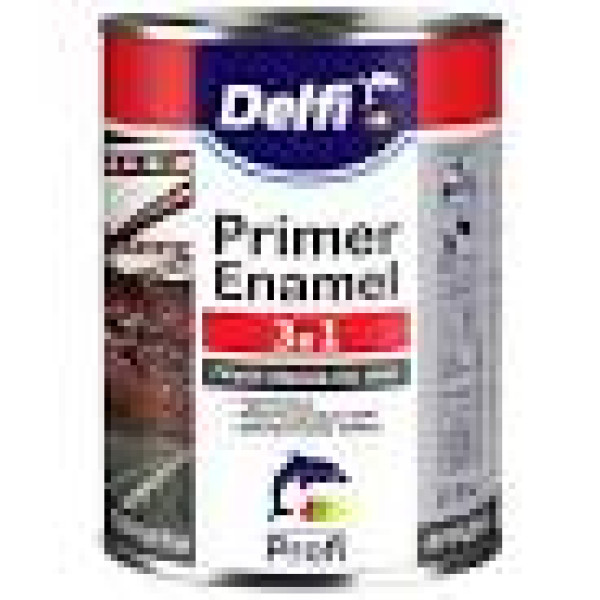 Фарба-грунт 3в1 синя 0,9кг Delfi Арт.003355