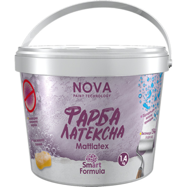 Водоемульсійна 7кг Nova Mattlatex Арт.002462