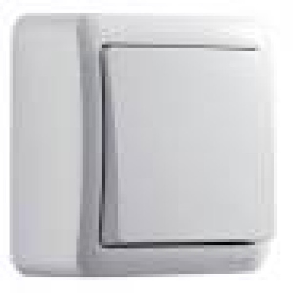 Вимикач 1кл зовнішній  Viko білий Арт.012636