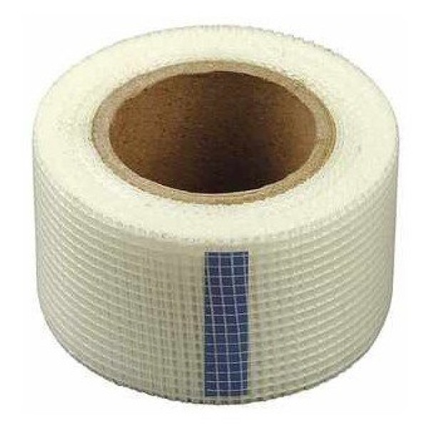Лента-сетка самоклейка 45мм 10м для швов Арт.002111