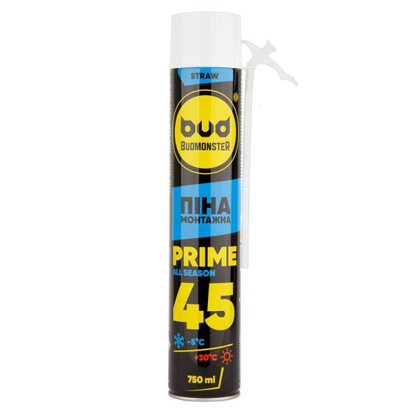 Пена ручная всесезонная Budmonster 45 750мл Арт.22244