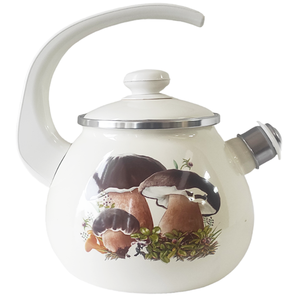 Чайник емальований 2.5л 2711/2 Гриби Арт.47558