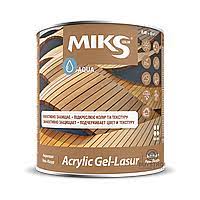 Гель-лазурь акриловая Микс серая 0,8 л Арт.12303