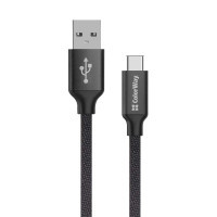 Дата кабель USB 2.0 AM to Type-C 2.0m black ColorWay Арт.CW-CBUC008-BK