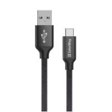 Дата кабель USB 2.0 AM to Type-C 2.0m black ColorWay Арт.CW-CBUC008-BK