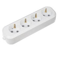 Колодка 4 гнезда из/из Lezard/Viko721-0400-401 Арт.012629