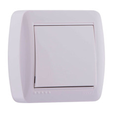 Выключатель 2кл LEZARD Viola белый Арт.012637