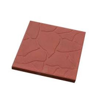 Плитка тротуарная Паутинка 30*30*3см (0,09м2/1шт) красная Арт.000576