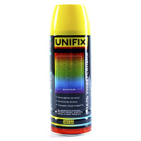 Емаль універсальна акрилова RAL1021 жовтий рапсовий глянець 400мл UNIFIX Арт.951015