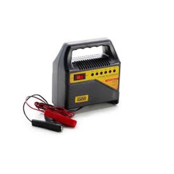 Зарядний пристрій для авто 4А, 6/12В, світлодіод. фндикатор СИЛА Арт.900201