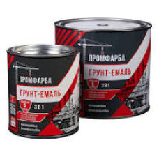 Грунт емаль 3в1 жовта 0,8кг Промфарба Арт.85159