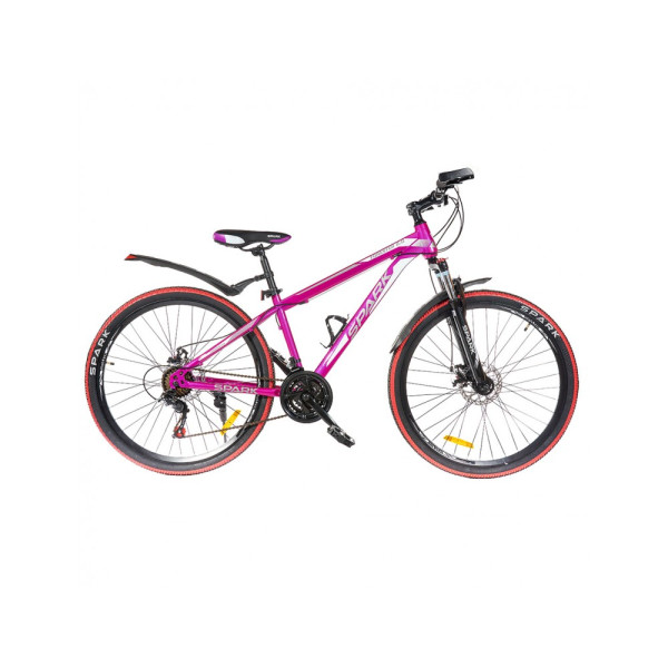 Велосипед колеса 27,5'' стальная рама 15' Розовый SPARK FORESTER Арт.004032