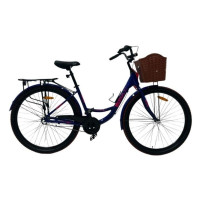 Велосипед колесо 28 Алюминий 17 Синий Матовый SPARK PLANET VENERA Арт.004033
