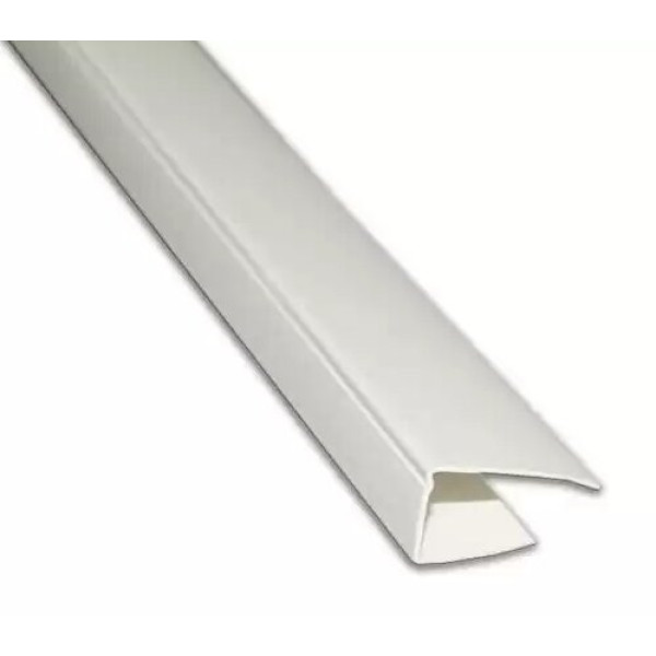 Профиль ПВХ для гипсокартона стартовый 3м белый Арт.1100