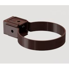 Водосток Хомут трубы коричн 100мм Арт.00290
