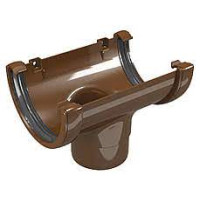 Водостік Лійка ринви коричн 130 Арт.07007
